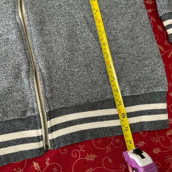 BNWOT Ladies Grey Speckled Hoodie Sz XL - Picture 9 of 10